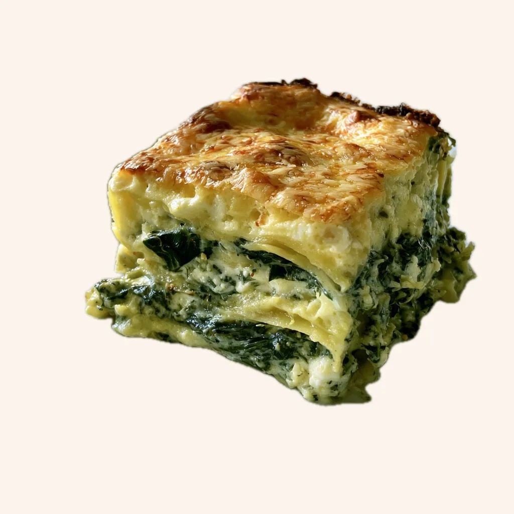Spinach & Anari Lasagna
